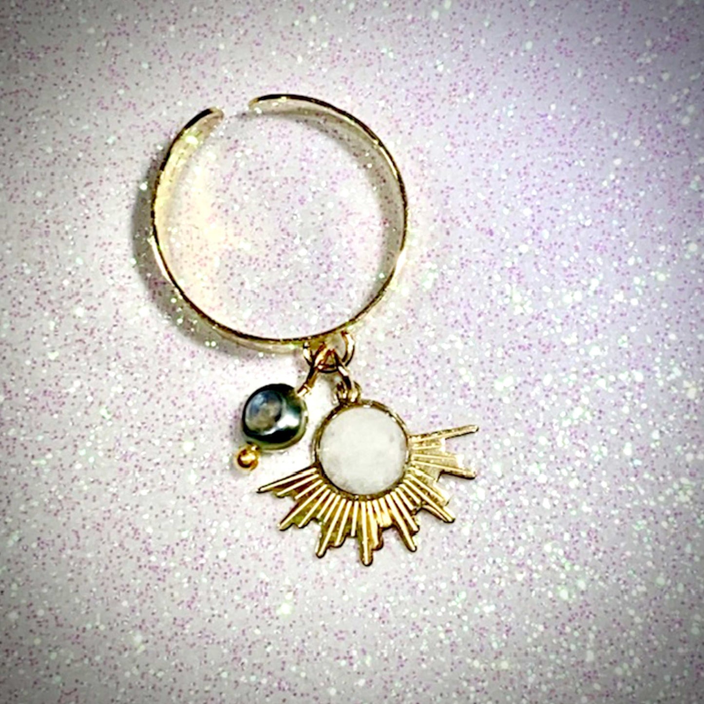 Bague breloques Mahana