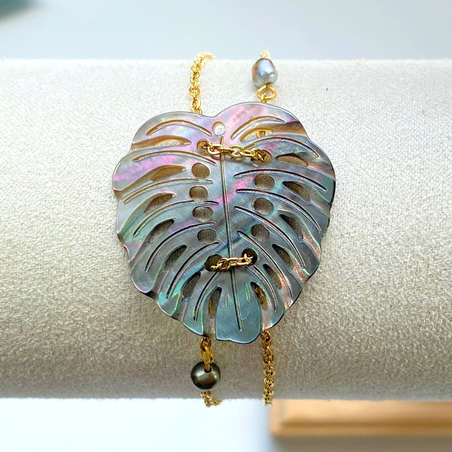 Bracelet Ape Naomi Nacré